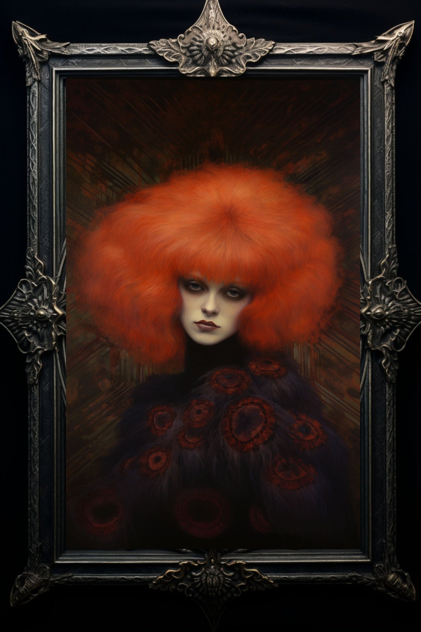 Daughters of Dream - Ruby Art Print