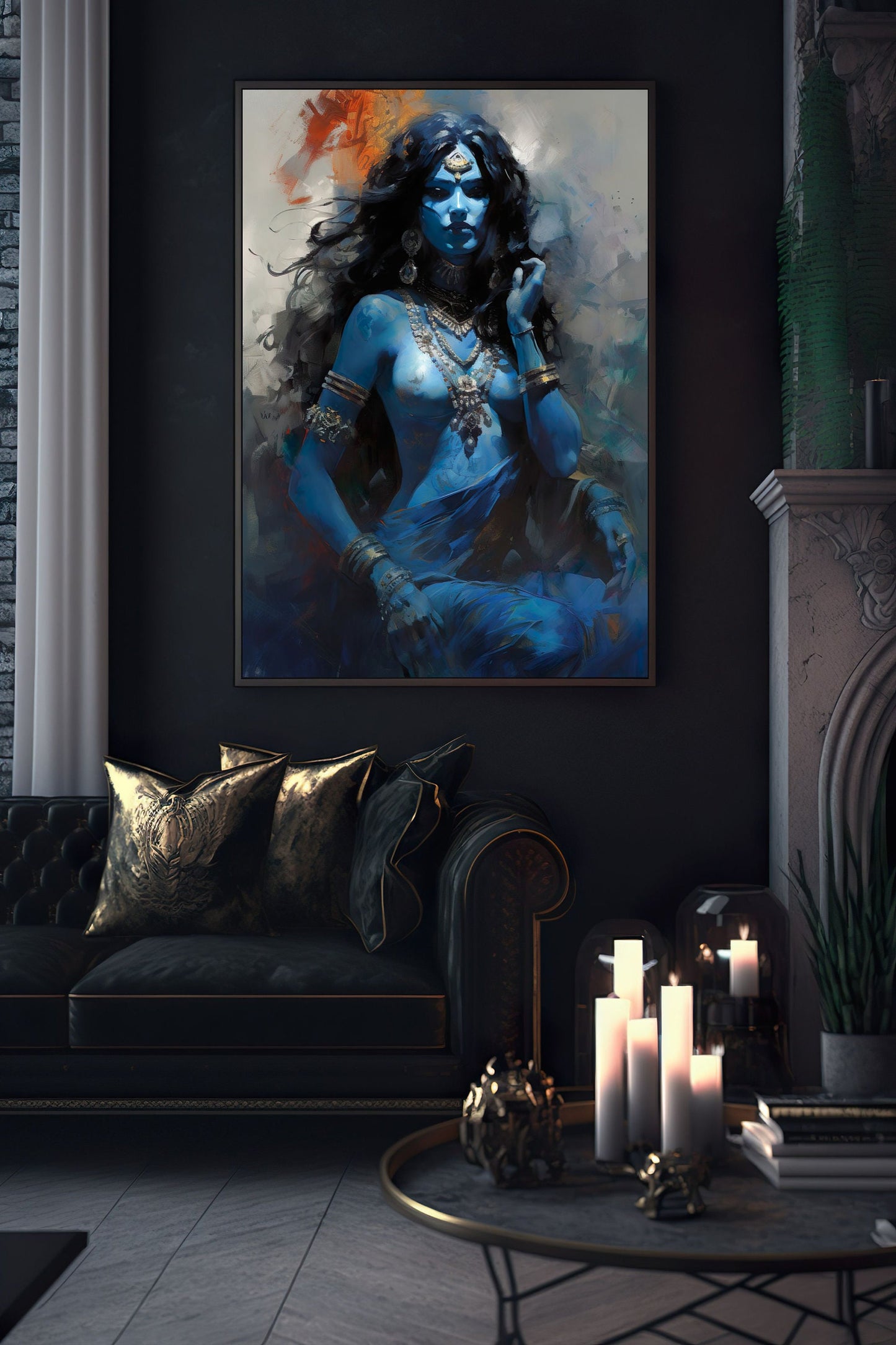 Kali Ma Art Print