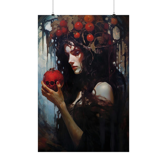 Persephone Queen of Hades Art Print