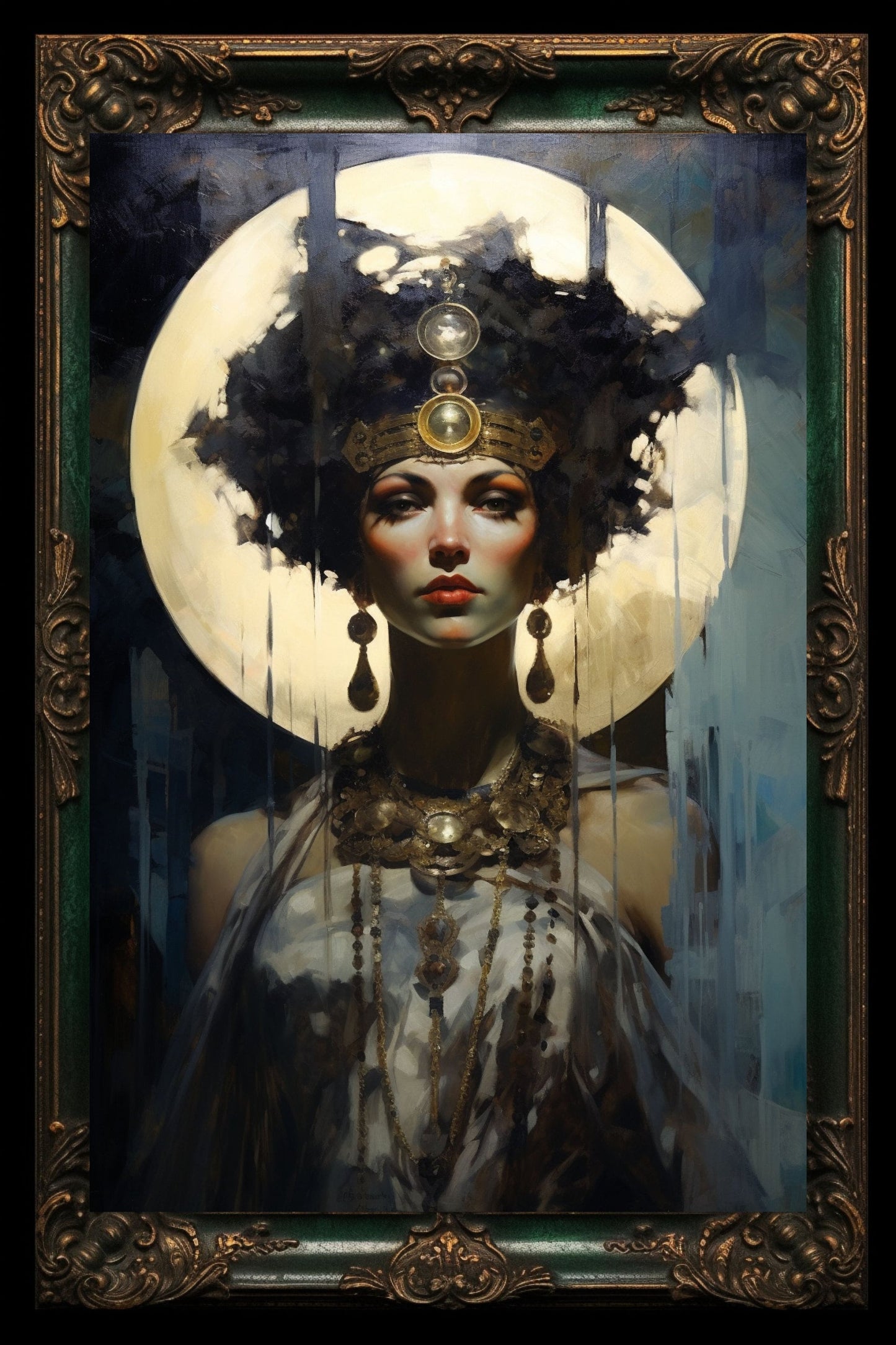 Selene Greek Titan of the Moon Art Print