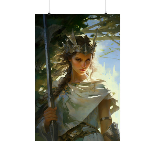 Artemis Goddess of the Hunt Art Print