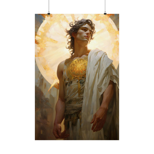 Apollo God of the Sun Art Print